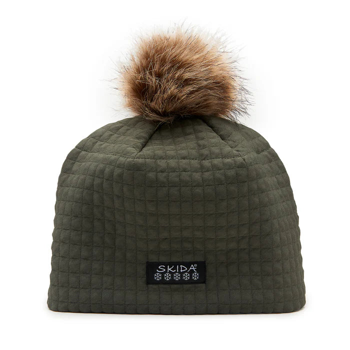 Fleece-Lined Winter Hat | SKIDA Chateau Pom – Grasse River  display picture 3