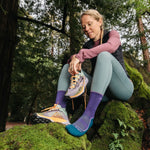 Darn Tough Women's Light Hiker Micro Crew Lightweight Hiking Socks
