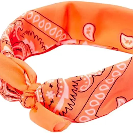 Paisley Printed Cotton Bandanas