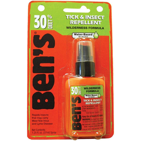 Ben's Insect Repellent Spray 1.25oz PUMP