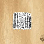 Wander On Words Stickers