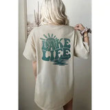 Lake Life, Kayak Heavy Cotton Unisex Short Sleeve T-Shirt