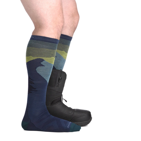 Darn Tough Solstice Over the Calf Lightweight Ski & Snowboard Sock