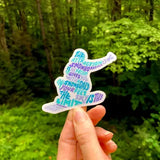 Wander On Words Stickers