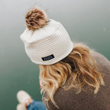 SKIDA Chateau Fleece-Lined Pom Hat