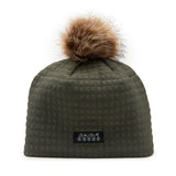 SKIDA Chateau Fleece-Lined Pom Hat