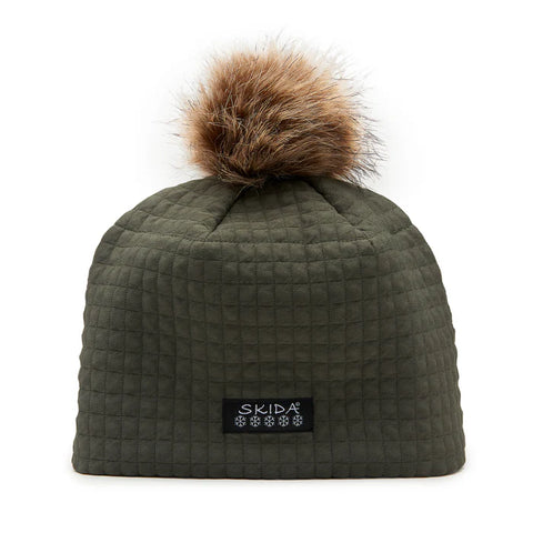 SKIDA Chateau Fleece-Lined Pom Hat
