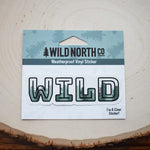Wild North Stickers