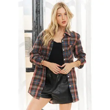 Button Down Flannel Shirt