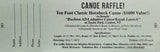 Canton Canoe Weekend Raffle Tickets