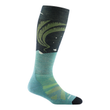 Darn Tough Women's Aurora Over-The-Calf Lightweight Ski & Snowboard Sock