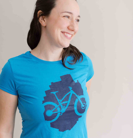 Bike Adirondacks Women's T-Shirt